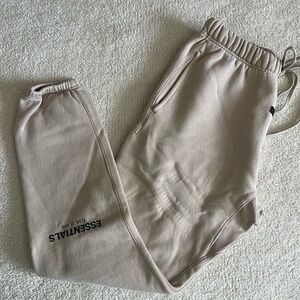 Fear of God ESSENTIALS Cream Sweatpants